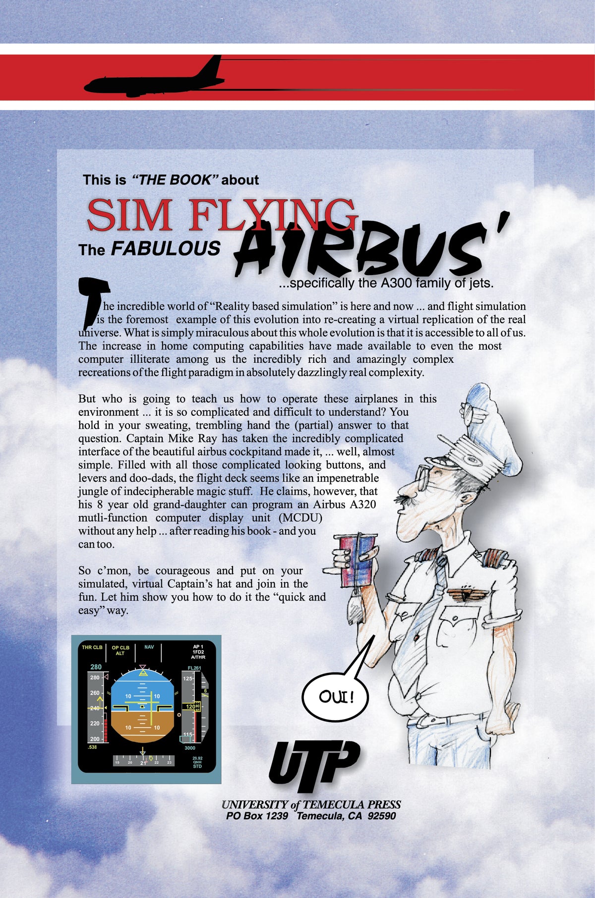 Airbus A300 flight simulation training manual interior page – cockpit procedures
