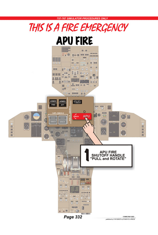 Boeing 757 767 pilot handbook interior page – simulator and checkride procedures