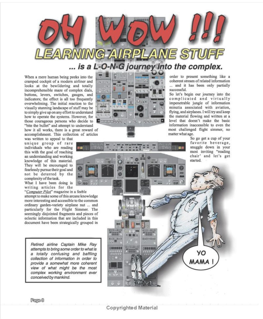 Airplane Stuff Vol. 1 – Aviation Addicts Handbook (PDF) by Captain Mike Ray
