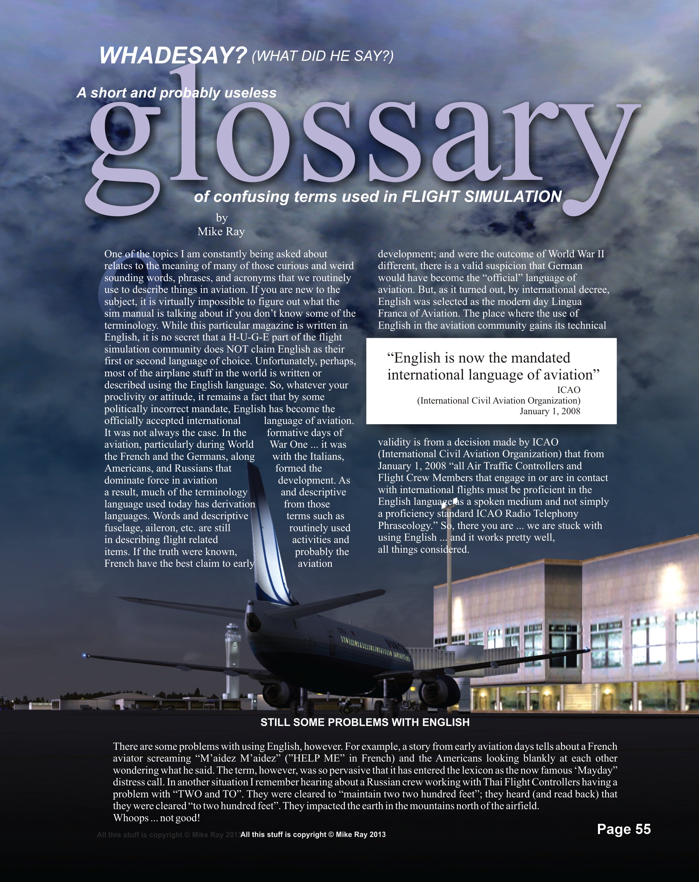 Glossary of Confusing Terms