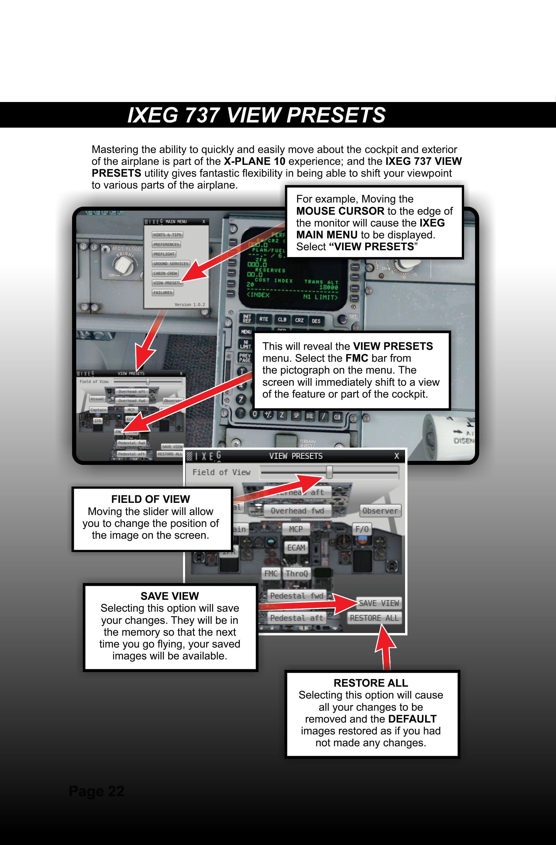 IXEG 737-300 X-Plane Sim Pilot Guide PDF – Airline Procedures
