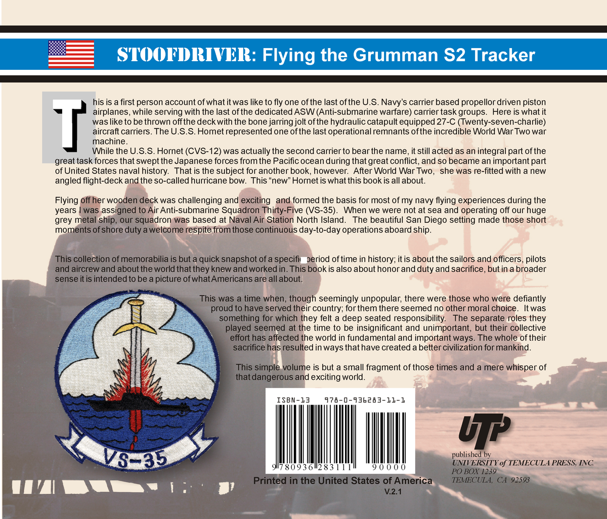 Grumman S‑2 Tracker – Stoofdriver Naval Aviation History & USS Hornet 1965 Cruise (PDF) by Lt. Mike Ray