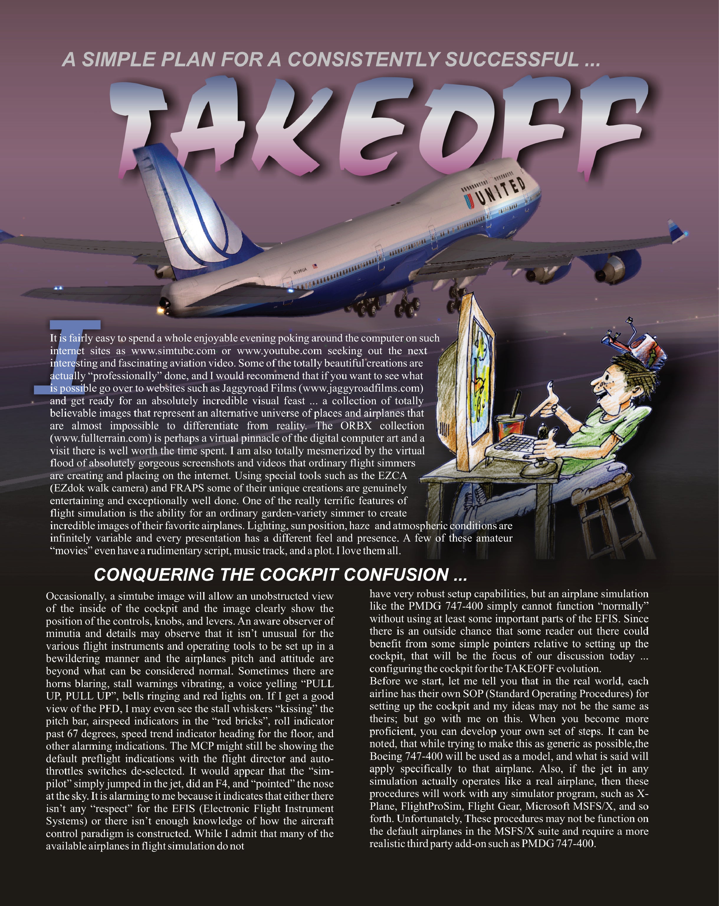 Simple Plan for Consistently Successful Takeoff