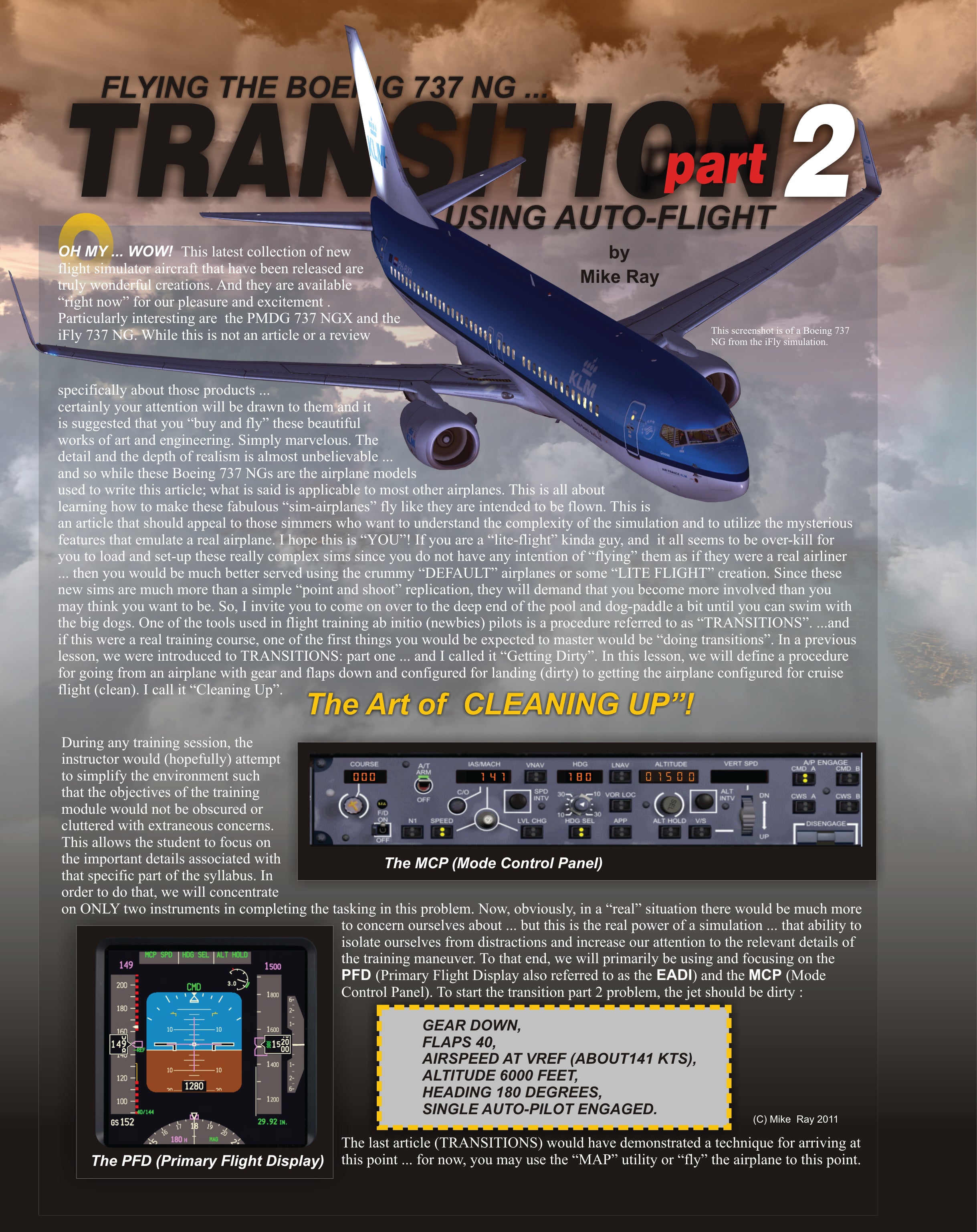 737NG Transition Part 2