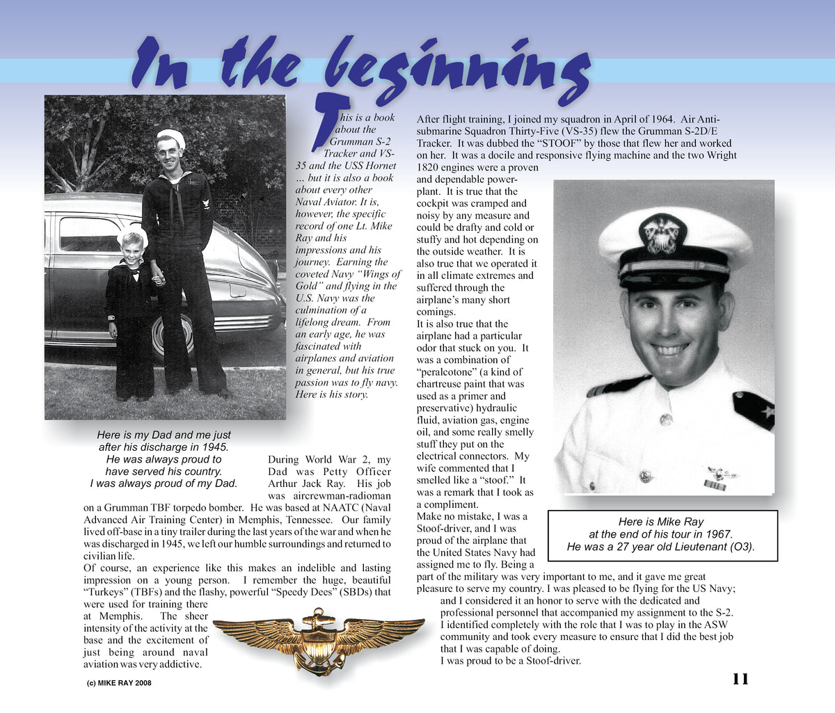 Grumman S‑2 Tracker – Stoofdriver Naval Aviation History & USS Hornet 1965 Cruise (PDF) by Lt. Mike Ray